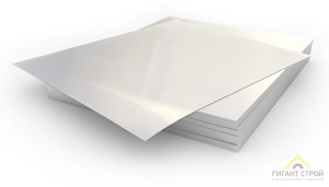 Лист плоский белый (2500*1250*0,45) Металл Профиль 1