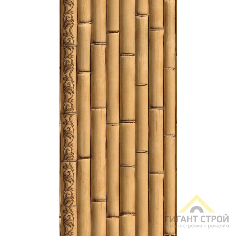 Панель ПВХ (250*8*2700) Бамбук палермо СНЯТО С ПРОИЗВОДСТВА ПластСиб 1