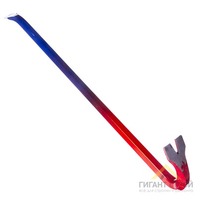 Гвоздодер с сине-красной ручкой, 43см, 668-705