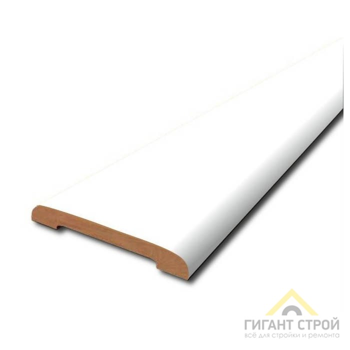 Олови Наличник ламинированный белый 2200*58*10 мм.(В) ОЛОВИ. 1