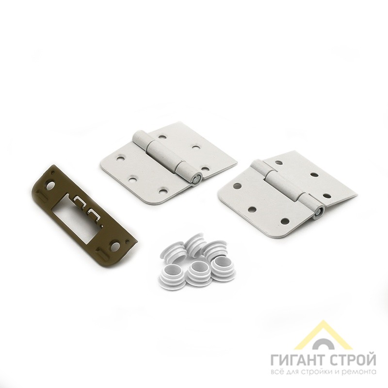 Олови Дверная коробка 900мм МДФ лам. белая ГОСТ с фурнитурой без притвора ОЛОВИ 3