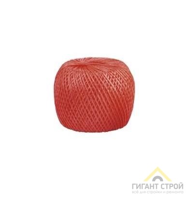 Шпагат полипропиленовый КРАСНЫЙ ,60 м, 1,7мм Сибртех // 93975 1